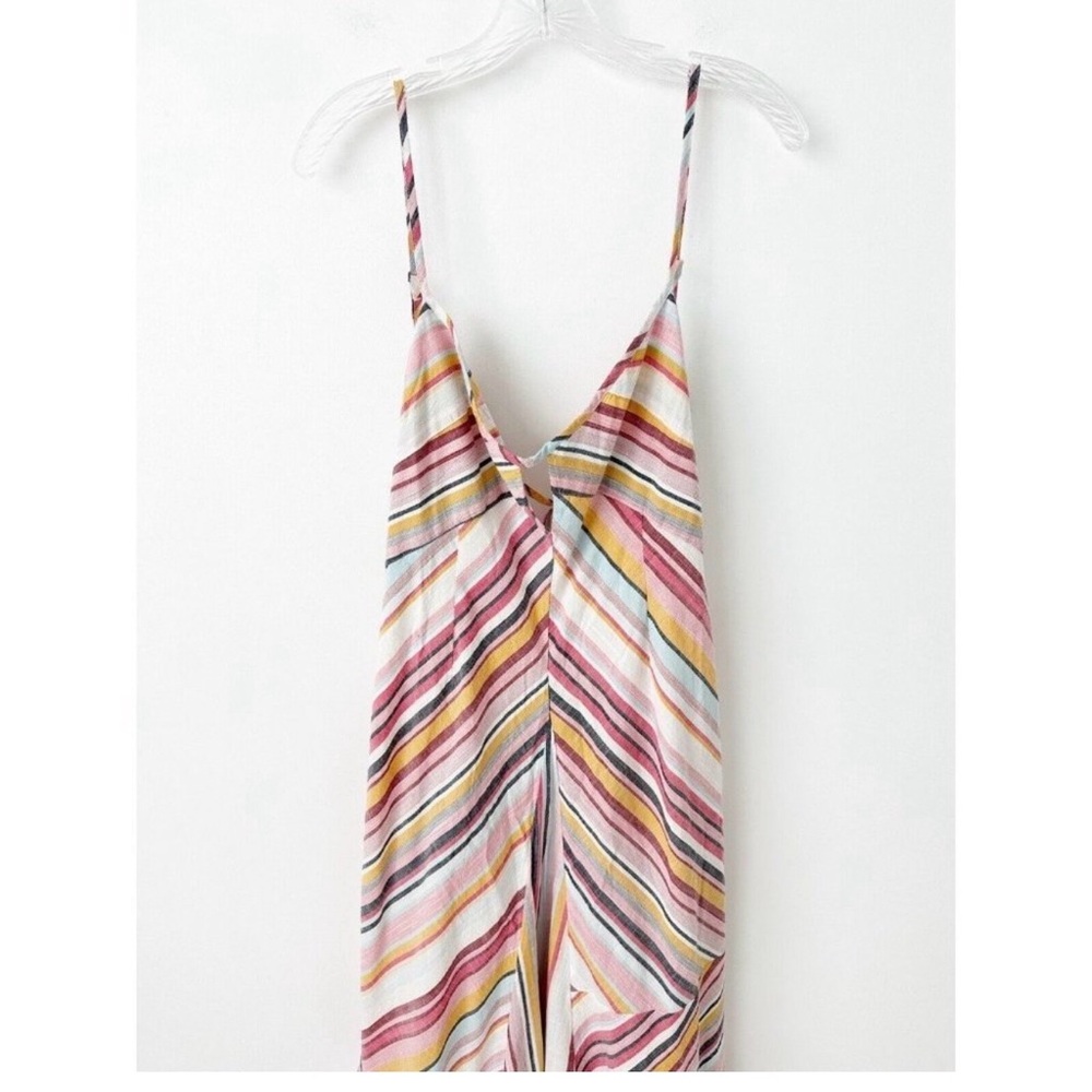 NWT Anthropologie Stripe Maxi Dress M Tank Sundress Vacation Cotton 6 8 - Picture 4 of 8